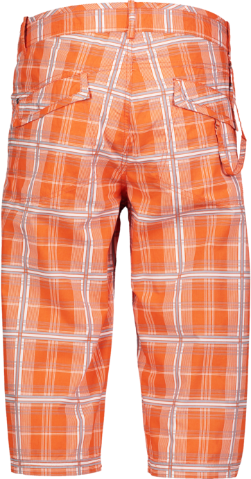 Narancssárga férfi pamut rövidnadrág STACKI - NBSMP2378
