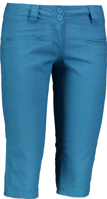 Kék női pamut rövidnadrág NEKOLI - NBSLP2368A