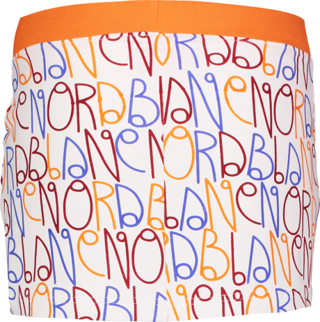 Women's orange elastic skirt YANDA - NBSSL2469