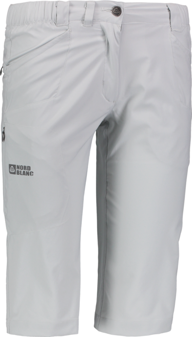Szürke női könnyű outdoor rövidnadrág POCKY - NBSPL3541