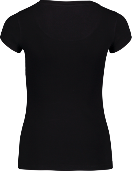 Fekete női elasztikus póló SAP