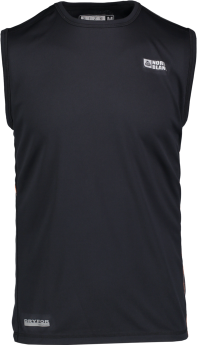 Fekete férfi funkciós fitness trikó LEXY