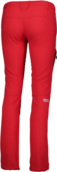 Piros női ultra könnyű outdoor nadrág SCIENCE