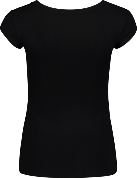 Fekete női elasztikus póló NEST
