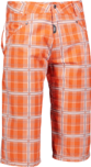 Narancssárga férfi pamut rövidnadrág STACKI - NBSMP2378