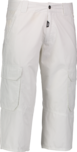 Fehér férfi pamut cargo rövidnadrág TULI - NBSMP3069