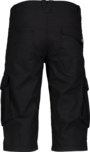 Fekete férfi pamut cargo rövidnadrág BORIS - NBSPM3649