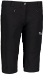 Fekete női outdoor rövidnadrág MELANIE - NBSPL3528