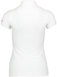 Fehér női elasztikus póló gallérral STANDY